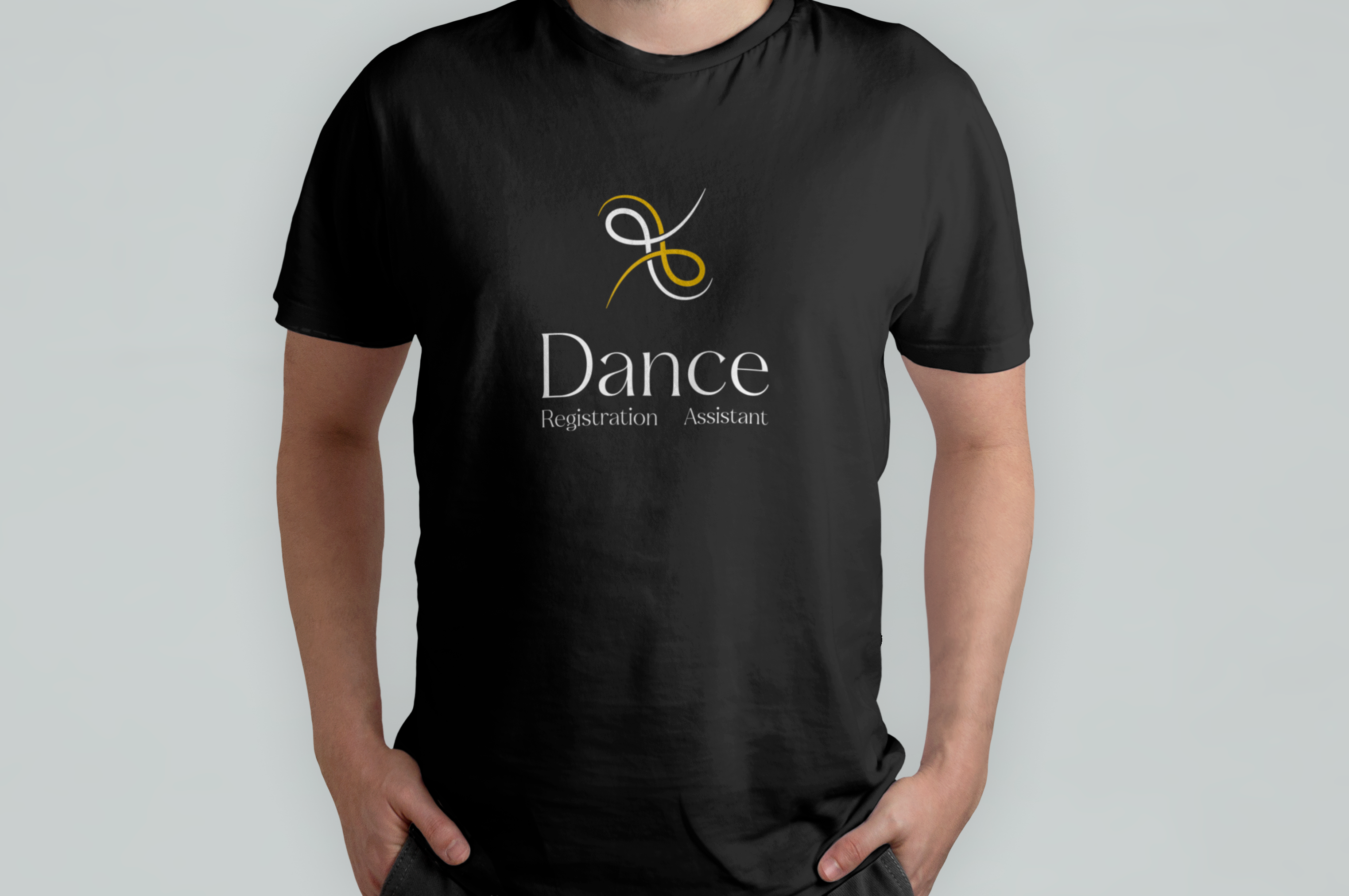 DRA logo printed on a t-shirt