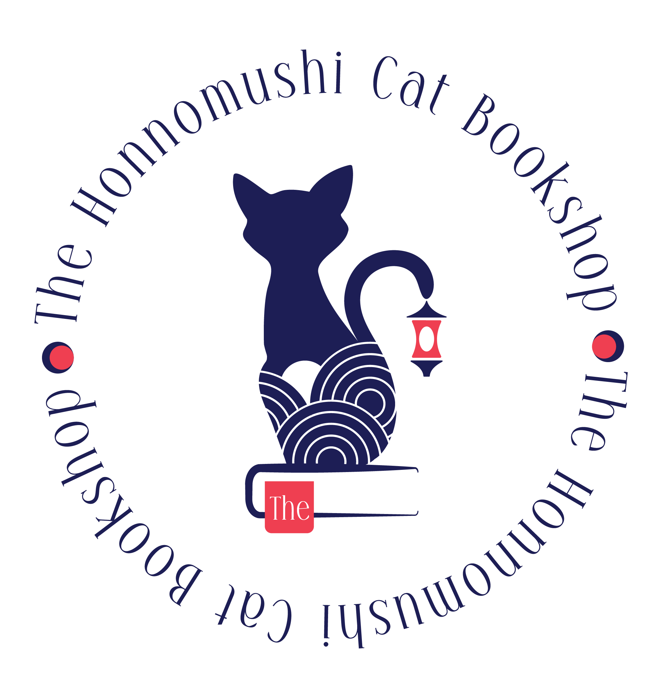 Honnomushi Cat Bookshop — symbol mark