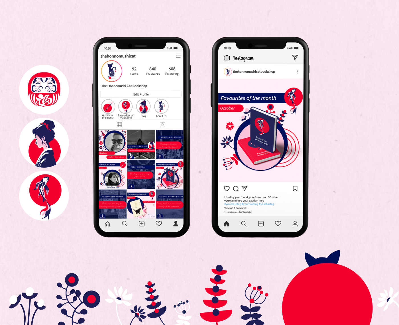 Iconography and social media assets